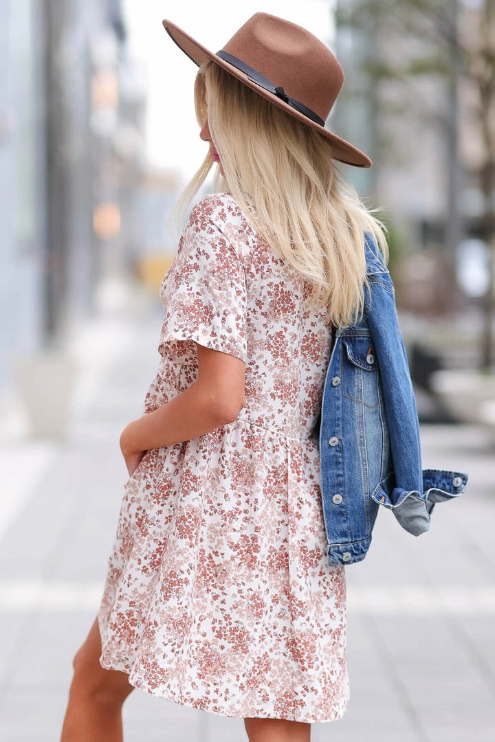 First Love Sugar Rush Babydoll Dress - White Small 6 First Love Sugar Rush Babydoll Dress - White Small