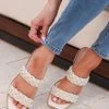 Shoes DOLCE VITA Indy Braided Sandal - Ivory Stella