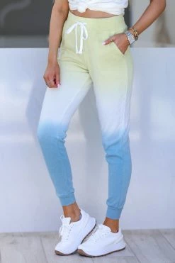 RX Rainbow Sky Tie-Dye Jogger - Aqua 10 RX Rainbow Sky Tie-Dye Jogger - Aqua