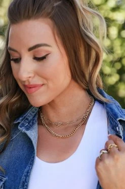 WW Athena Layered Necklace - Gold