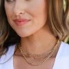WW Athena Layered Necklace - Gold
