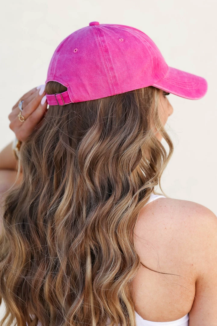 WW New Arrivals Very Busy Hat - Fuchsia 4 WW New Arrivals Very Busy Hat - Fuchsia