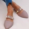Shoe La La Violet Studded Mules - Taupe Shoes 2 Shoe La La Violet Studded Mules - Taupe Shoes