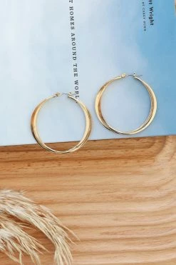 WW Hoop Dreams Earrings - Gold