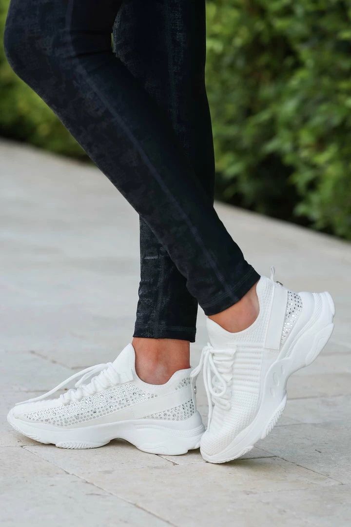 SLL Maximum Velocity Athletic Sneakers - White Shoes 4 SLL Maximum Velocity Athletic Sneakers - White Shoes