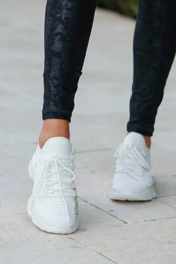 SLL Maximum Velocity Athletic Sneakers - White Shoes 5 SLL Maximum Velocity Athletic Sneakers - White Shoes