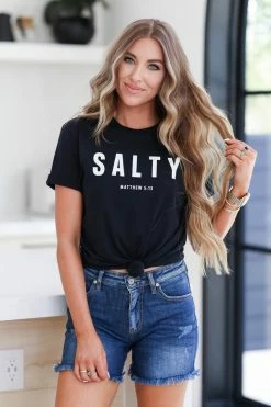 RRD New Arrivals "SALTY" Graphic Tee - Black 11 RRD New Arrivals