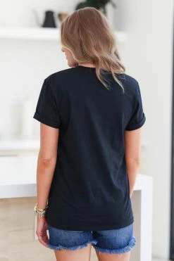 RRD "Faith" Cursive Graphic Tee - Black