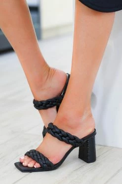 New Arrivals DOLCE VITA Paily Braided Heel - Black Stella