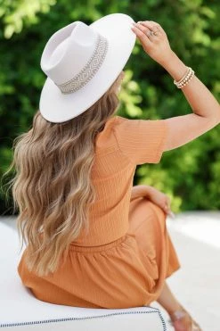 FA New Arrivals Wanderer Wide Brim Hat - Ivory