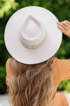 FA New Arrivals Wanderer Wide Brim Hat - Ivory