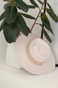 FA New Arrivals Wanderer Wide Brim Hat - Ivory