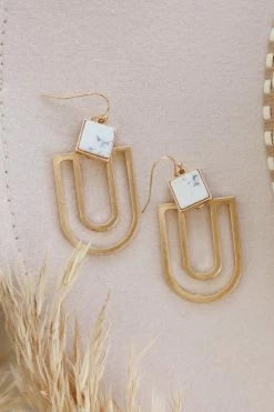 My Girl In LA Venus Earrings - Gold New Arrivals