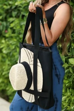 FA Destination Vacation Tote Bag - Black New Arrivals
