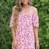 Andree Tickled Pink Shift Dress - Pink Dresses 2 Andree Tickled Pink Shift Dress - Pink Dresses