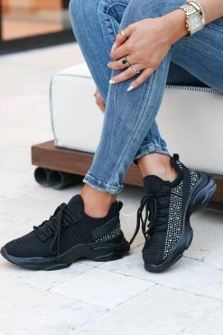 SLL Shoes Maximum Velocity Athletic Sneakers - Black