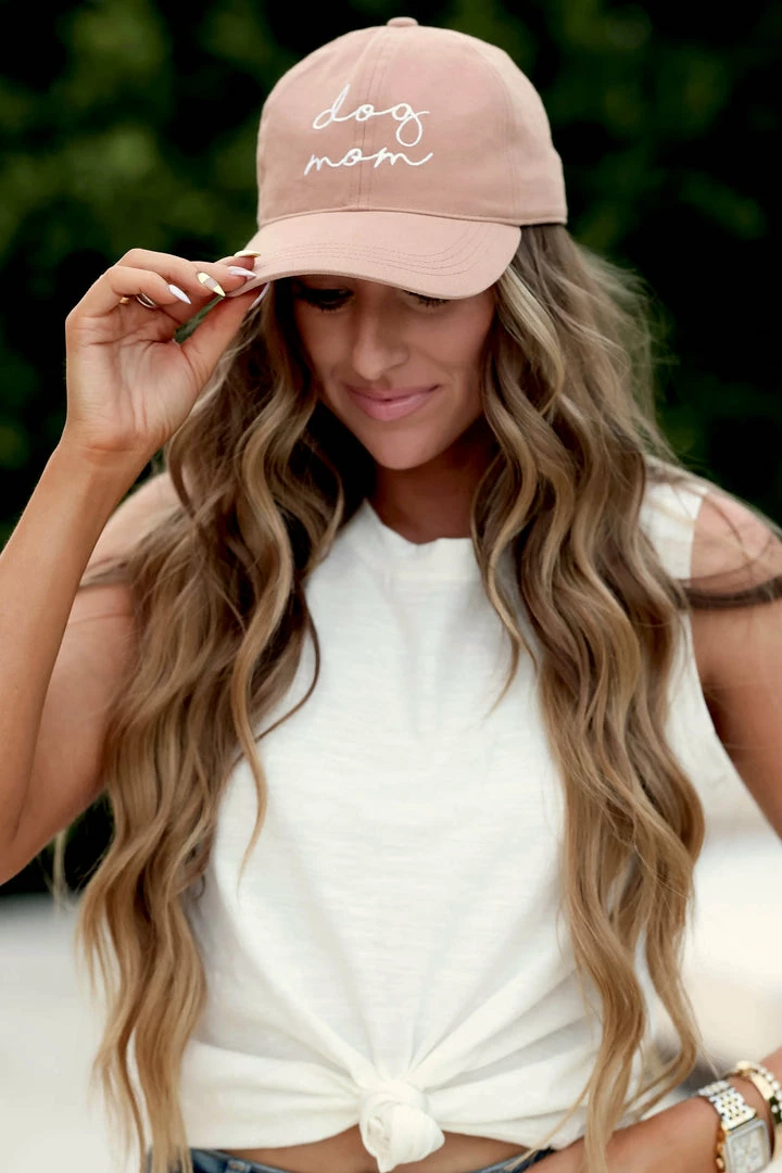 David & Young "Dog Mom" Vintage Wash Hat - Clay New Arrivals 3 David & Young "Dog Mom" Vintage Wash Hat - Clay New Arrivals