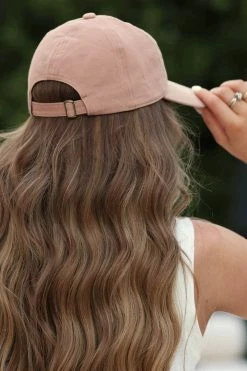 David & Young "Dog Mom" Vintage Wash Hat - Clay New Arrivals