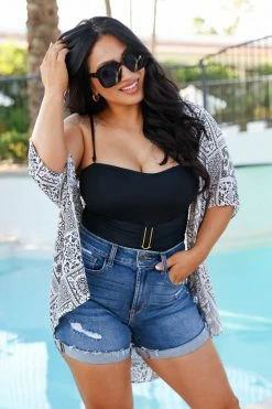 Be Stage Yacht Club Kimono - White New Arrivals