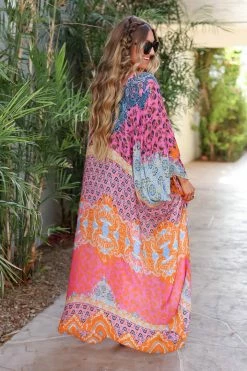 UR Outerwear Cover Me In Sunshine Kimono - Multi