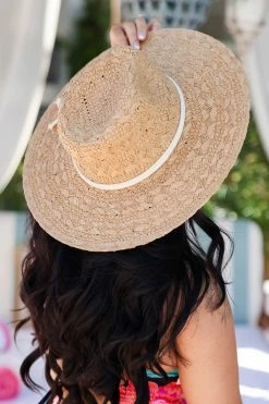 FA New Arrivals Ocean Club Sun Hat - Tan