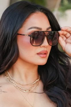 FREYRS Billie Aviator Sunglasses - Tortoise Shell Accessories