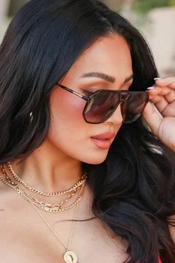 FREYRS Billie Aviator Sunglasses - Tortoise Shell Accessories