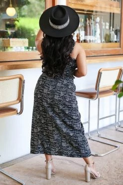 EN Heading To The Hamptons Top And Skirt - Black