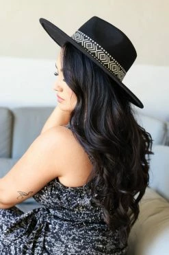 FA Wanderer Wide Brim Hat - Black New Arrivals