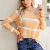 FL-01 CBRAND Happier Than Ever Long Sleeve Top - Mustard