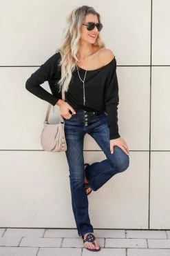 FL-01 CBRAND Finding My Way Top - Black