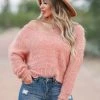 Newbury Kustom Cuddle Up Pullover Sweater - Desert Rose Large