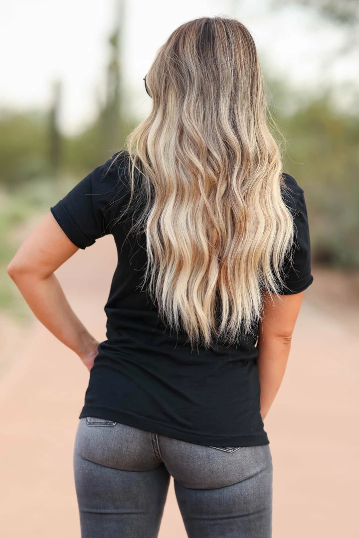 Crazy Cool "Girl Gang" Graphic Tee - Black 5 Crazy Cool "Girl Gang" Graphic Tee - Black