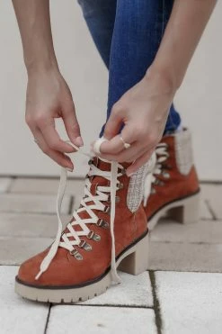 KKE Originals Monroe Booties - Camel