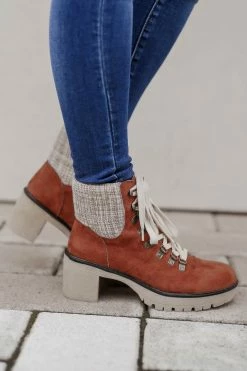 KKE Originals Monroe Booties - Camel