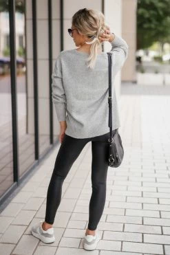 Newbury Kustom 1XL Hard To Get Pullover Sweater - Heather Grey 8 Newbury Kustom 1XL Hard To Get Pullover Sweater - Heather Grey