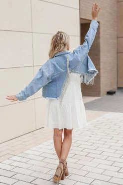 Newbury Kustom Carefree Feeling Textured Dress - White Small