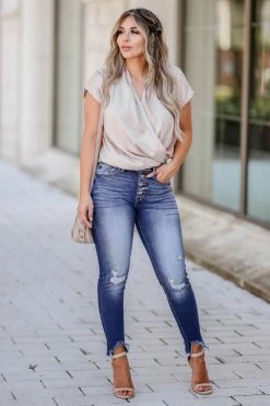 FL-01 Large CBRAND Power Grab Leopard Bodysuit - Champagne