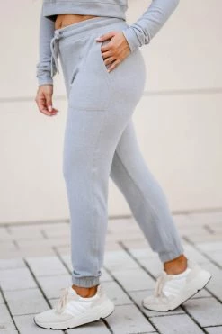 Mono B Small Stay Up Late Loungewear - Grey