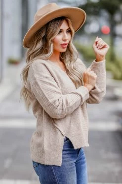 Newbury Kustom 2XL Hard To Get Pullover Sweater - Oatmeal