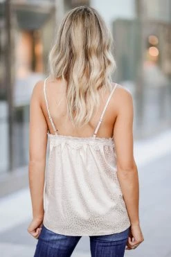 Andree Small Found My Forever Spotted Cami - Champagne