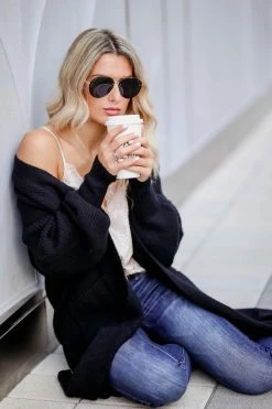 Newbury Kustom Kick It Up Knit Cardigan - Black 2XL 8 Newbury Kustom Kick It Up Knit Cardigan - Black 2XL