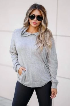 First Love Small Believe It Hooded Pullover - Heather Grey 11 First Love Small Believe It Hooded Pullover - Heather Grey
