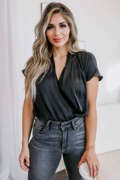 FL-01 Small CBRAND After Midnight Bodysuit - Black