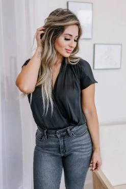 FL-01 Small CBRAND After Midnight Bodysuit - Black