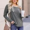 First Love News Flash Strappy Top - Olive