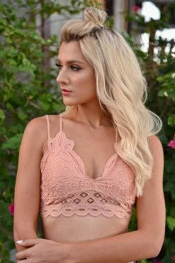 Day Dreamer Bralette - Coral Basics