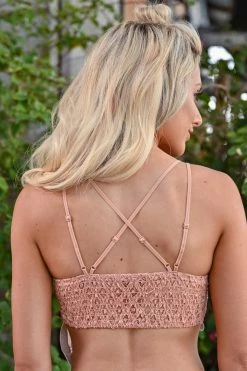 Day Dreamer Bralette - Coral Basics
