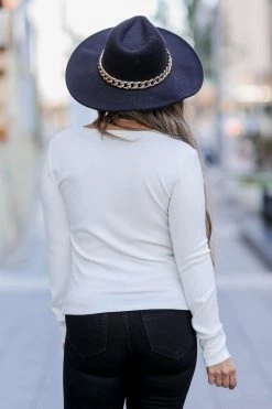 MA-01 CBRAND Sun Seeker Ribbed Long Sleeve Top - White 11 MA-01 CBRAND Sun Seeker Ribbed Long Sleeve Top - White