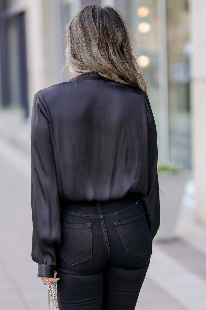 FL-01 Small CBRAND Always Classic Shoulder Pad Bodysuit - Black 8 FL-01 Small CBRAND Always Classic Shoulder Pad Bodysuit - Black